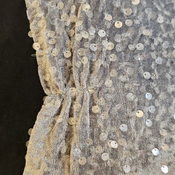 Edikted Siena Sequin Strapless Minidress Size Medium - Picture 4 of 10